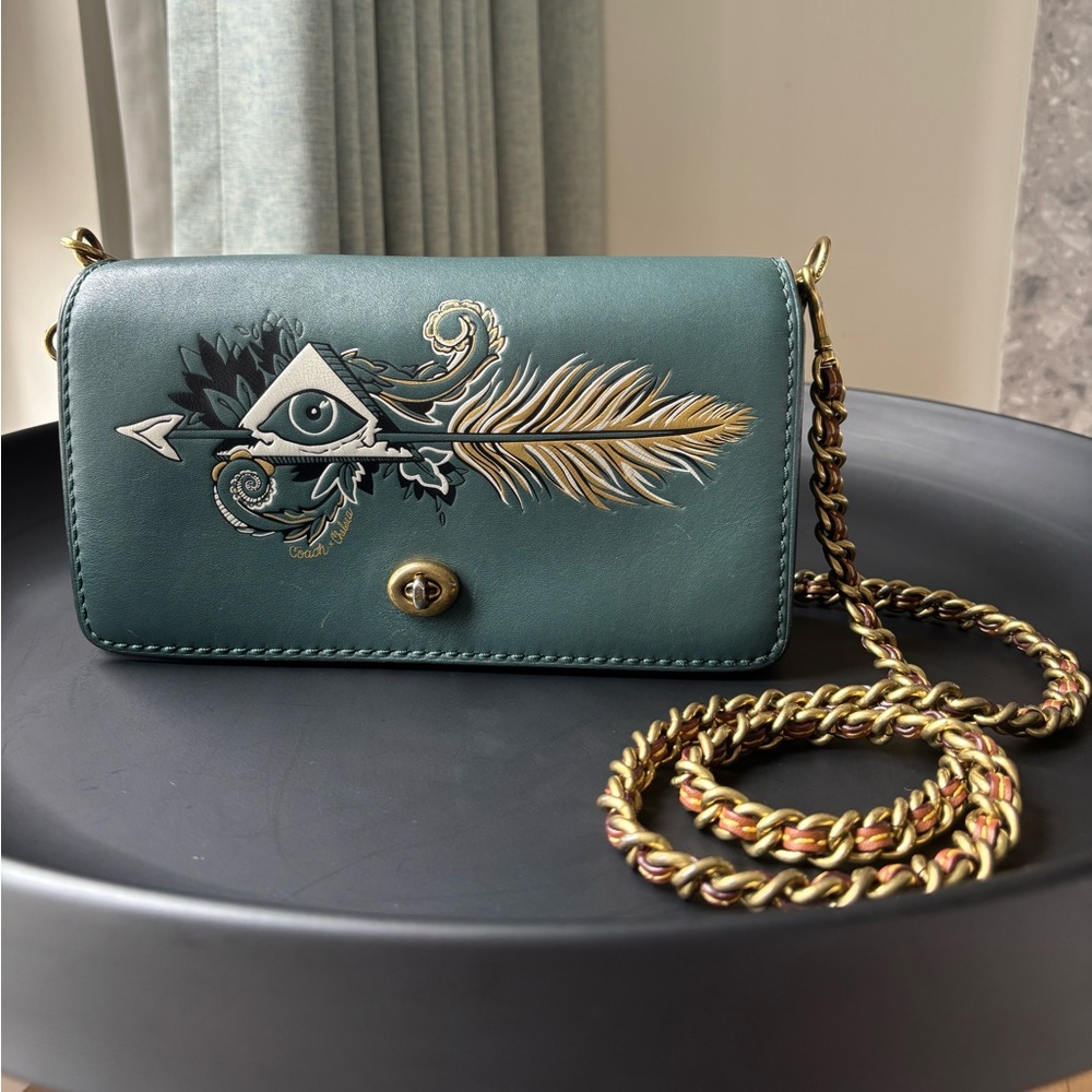 Coach Chelsea Champlain 1941 Crossbody Bag Dinky With Tattoo - Picture 2 of 16